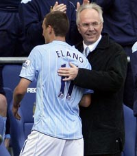 Элано и Эрикссон, football.co.uk