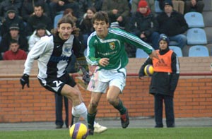 Кравченко в атаке, vorskla.com.ua