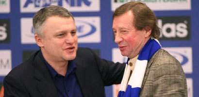 Игорь Суркис и Юрий Семин, fcdynamo.kiev.ua