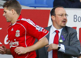 Рафа дал Джеррарду отдохнуть. Минут 20-ть :)