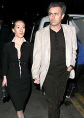 Жозе Моуриньо с женой