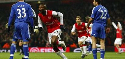 Вильям Галлас забивает единственный гол в матче, фото Reuters