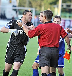 Сергей Овчинников в действии