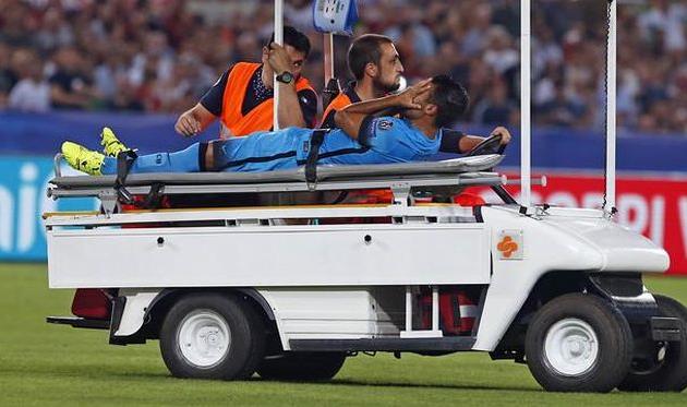 Рафинья покидает поле, Getty Images