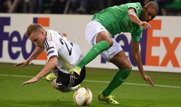 Боевая ничья Сент-Этьена и Русенборга, Getty Images