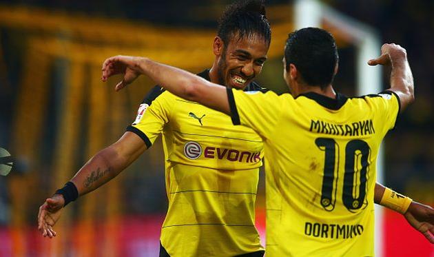 Обамеянг и Мхитарян забили по голу, Getty Images