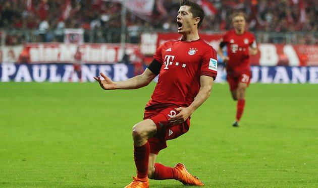 Левандовски стал ночным кошмаром для обороны Вольфсбурга, Getty Images