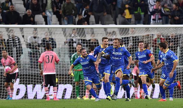 Радость игроков Фрозиноне, Getty Images