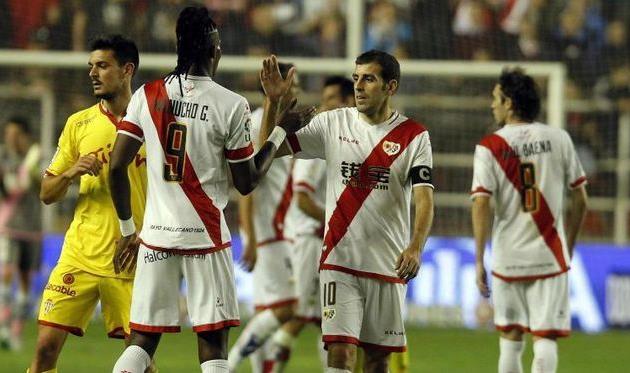 Райо празднует победу, LaLiga