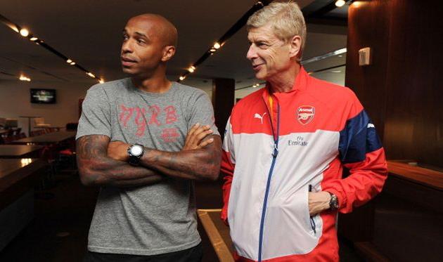 Тьерри Анри, Арсен Венгер, Getty Images