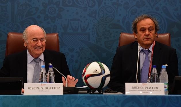 Зепп Блаттер (слева) и Мишель Платини (справа), Getty Images