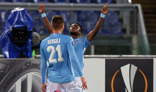 Онази празднует первый гол в ворота Сент-Этьенна, Getty Images