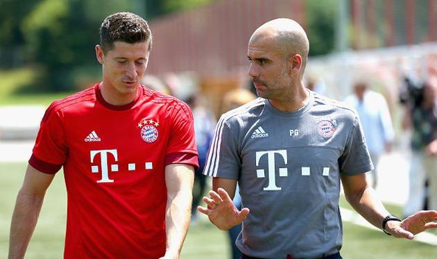 Левандовски и Гвардиола, Getty Images