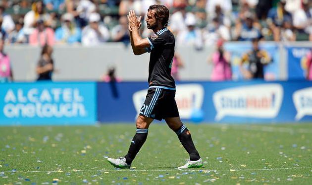 Андреа Пирло в игре за Нью-Йорк Сити, Getty Images