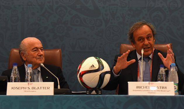 Йозеф Блаттер, Мишель Платини, Getty Images