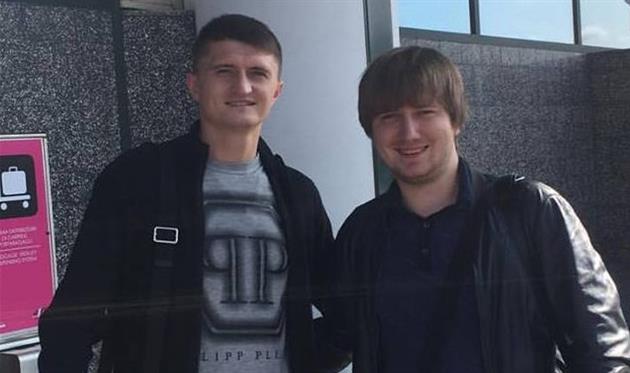 ВАСИЛИЙ ПРИЙМА И ЕГО АГЕНТ ВАДИМ ШАБЛИЙ, ФОТО: FACEBOOK