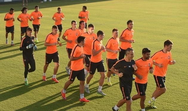 Игроки Шахтера на тренировке в Турции, shakhtar.com
