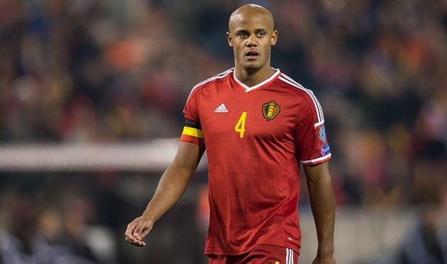 Компани в матче за Бельгию, фото Getty Images