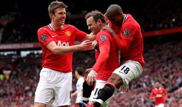 Майкл Каррик, Уэйн Руни, Эшли Янг, Getty Images