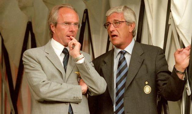 Эрикссон и Липпи, getty images