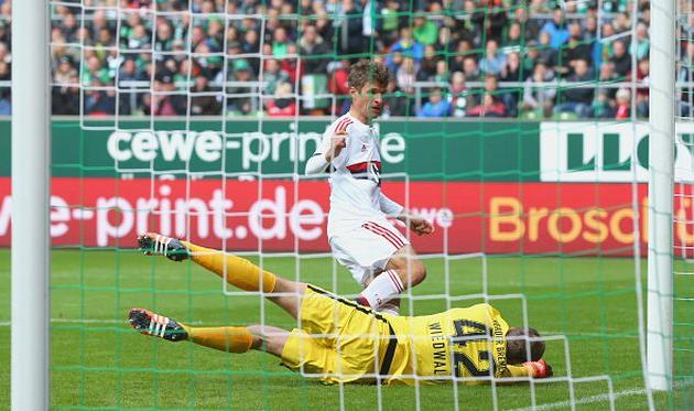 Томас Мюллер отметился забитым мячом, Фото Getty Images