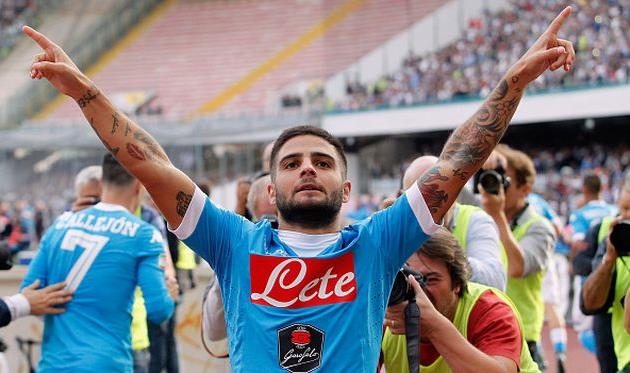 Инсинье забил первый мяч в игре, фото Getty Images