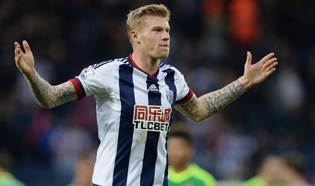 Так Джеймс Макклин праздновал победу, Getty Images