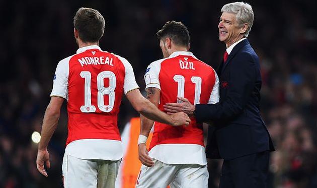 Начо Монреаль, Месут Езил, Арсен Венгер, Getty Images