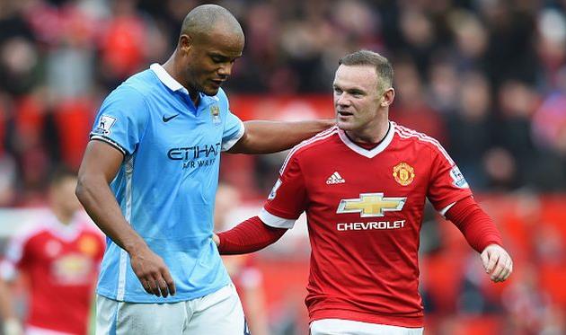 Венсан Компани и Уэйн Руни, Getty Images