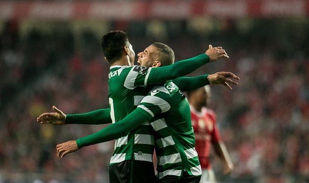 Радость игроков Спортинга, фото Getty Images