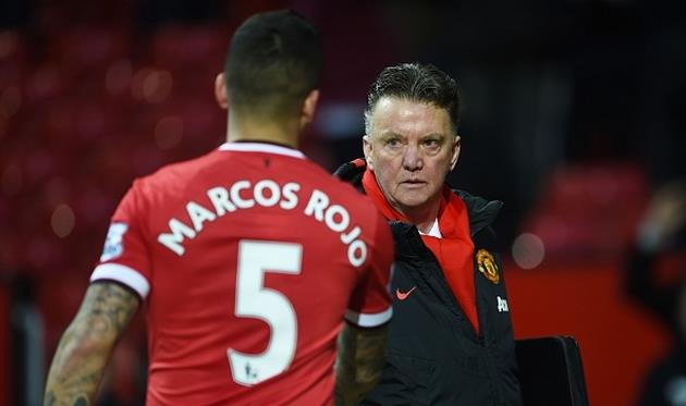 Маркос Рохо и Луи ван Гаал, Getty Images