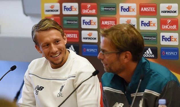 Лукас Лейва и Юрген Клопп, фото Getty Images