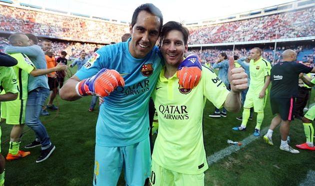 Клаудио Браво, Лионель Месси, Getty Images