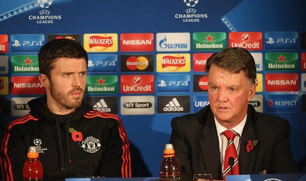 Майкл Каррик, Луи ван Гаал, Getty Images