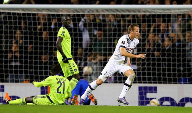 Харри Кейн празднует забитый мяч, фото Getty Images