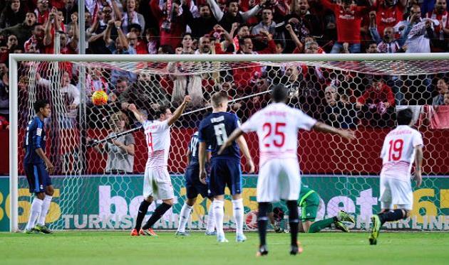 Севилья забивает, Getty Images