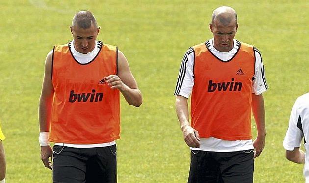 Бензема и Зидан, Marca