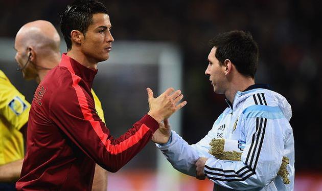 Криштиану Роналду и Лионель Месси, Getty Images