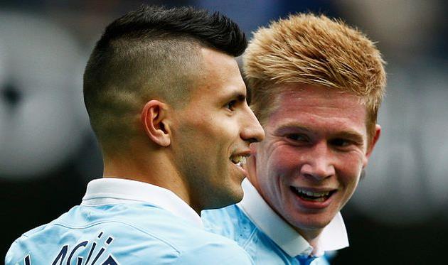 Серхио Агуэро, Кевин де Брайне, Getty Images