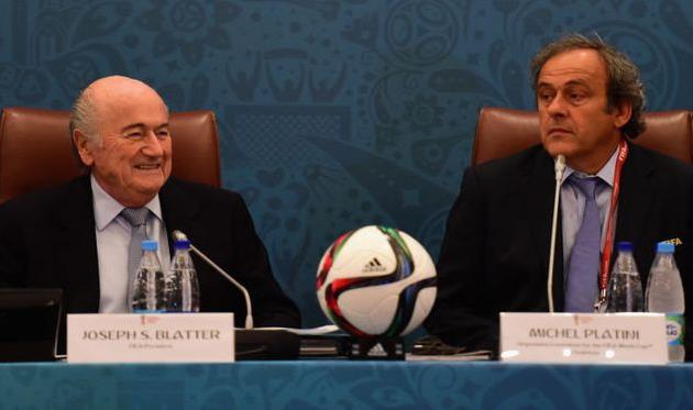 Блаттер и Платини, Sky Sports