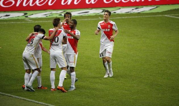 Пашалич забивает очередной гол за Монако, фото lequipe.fr