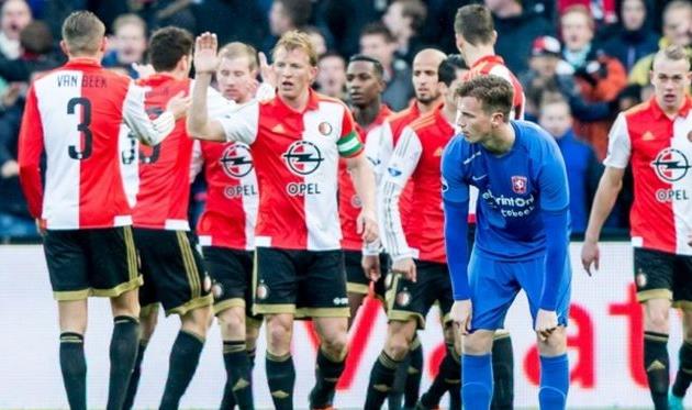 Фейенорд заставил Твенте страдатьъ, getty mage