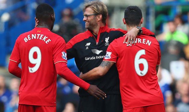 Кристиан Бентеке, Юрген Клопп, Деян Ловрен, Getty Images