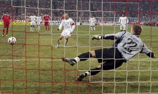 Андрей Шевченко поражает ворота Баварии, 2006-й год, Getty Images 