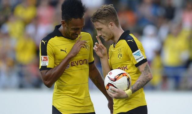 Пьер-Эмерик Обамеянг и Марко Ройс, Getty Images