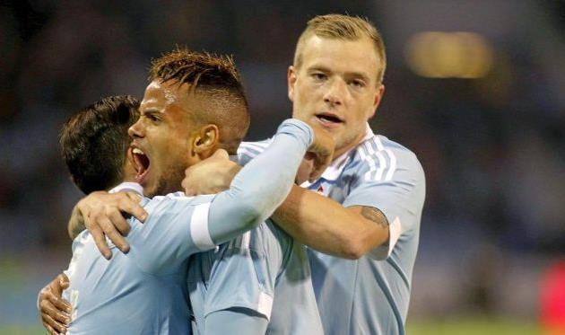 Сельта празднует первый гол, Marca