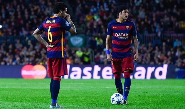 Алвес и Неймар, Getty Images