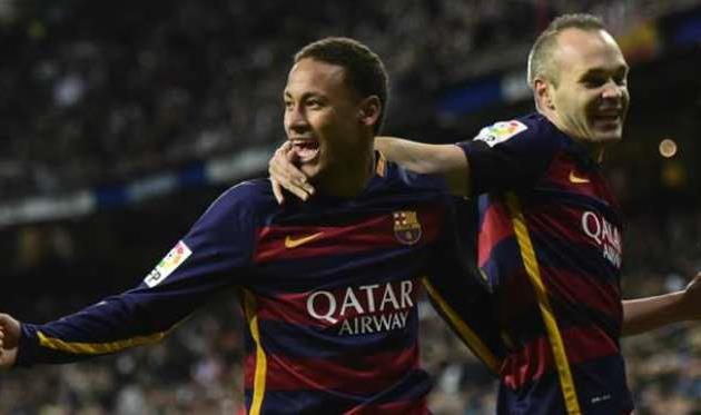 Неймар и Иньеста, goal.com