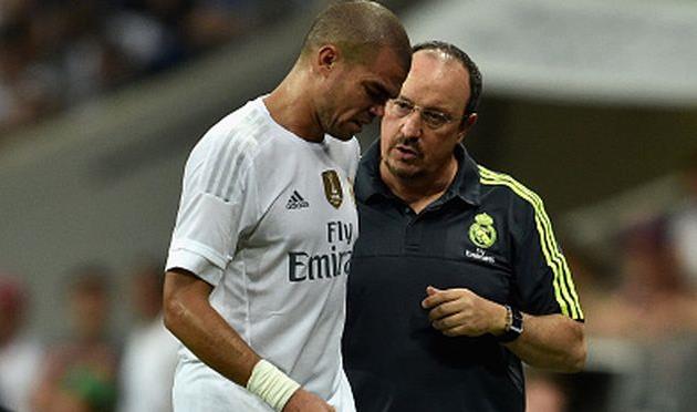 Пепе (слева) и Рафаэль Бенитес, Getty Images