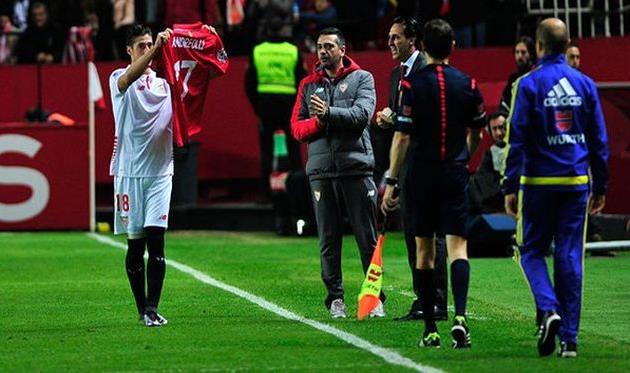 Эскудеро посвятил свой гол травмированному Андреолли, La Liga